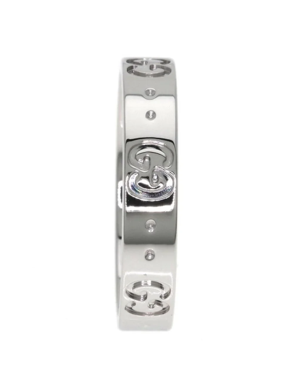 Gucci Icon Ring 18k White Gold